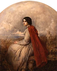 Evangeline (olja på duk)