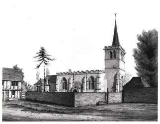 En engelsk kyrka
