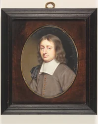 Christopher Simpson (akvarell på veläng)