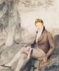 Porträtt av Henry John Temple (1784-1865) 3:e Viscount Palmerston, 1802