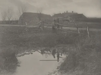 En träskgård,1886 (foto)