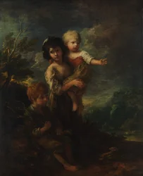 Stugabarn The Wood Gatherers, 1787.