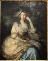 Frances Susanna, Lady de Dunstanville, av Thomas Gainsborough, ca 1786 - Corcoran Gallery of Art - DSC01332