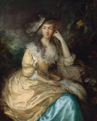 Frances Susanna, Lady de Dunstanville, ca. 1786.
