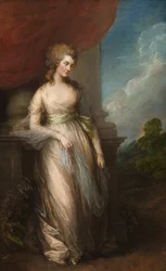 Georgiana, hertiginna av Devonshire, 1783.