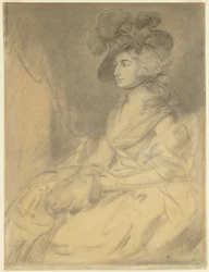 Mrs Sarah Siddons, 1785.