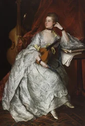 Porträtt av Ann Ford (senare Mrs Philip Thicknesse)