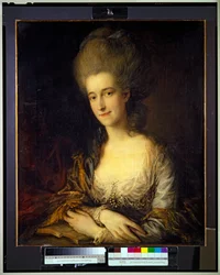 Porträtt av Dorothea, Lady Eden