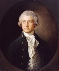 Porträtt av Lewis Bagot, biskop av Bristol 1740-1802.