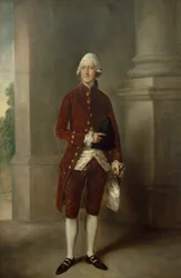Porträtt av Sir Charles Gould