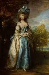 Porträtt av Sophia Charlotte Digby, Lady Sheffield