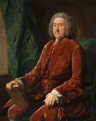 Porträtt av Thomas Coward, 1765.
