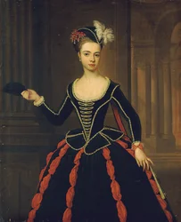 Porträtt av Hon. Mrs William Townshend