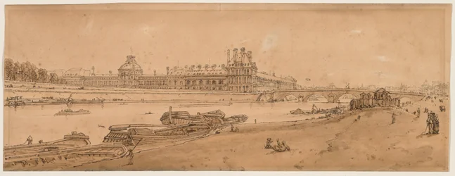 Ett urval av tjugo av de mest pittoreska vyerna i Paris, 1802.