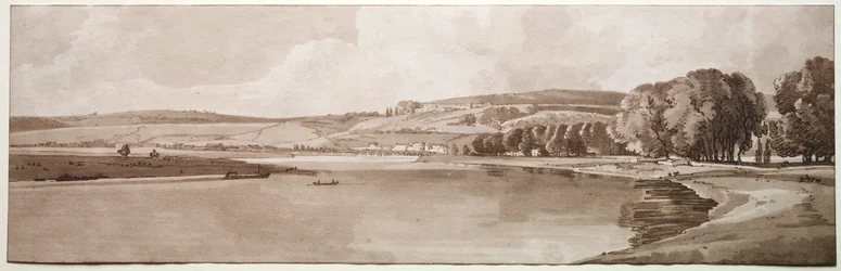 Ett urval av tjugo av de mest pittoreska vyerna i Paris: Vy över Belle Vue och Pont de Sêve