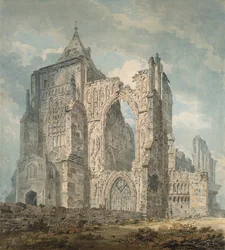 Crowland Abbey, Lincolnshire, c1793