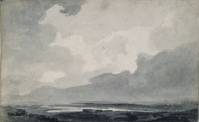Vy över hedlandskap, ca 1800