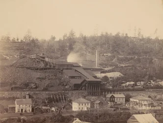 Eaton and Co:s Breaker, Archibald, Del.  Hudson Canal Co.,ca. 1863-1865 (foto)