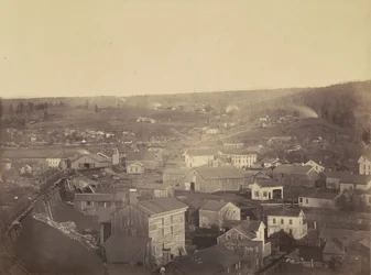 Honesdale, sektion 3, Del  Hudson Canal Co, ca. 1863-1865 (foto)