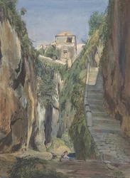 A Glen i Sorrento, mitten av 1800-talet.