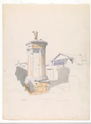 Det Choragiska monumentet av Lysicrates, Aten