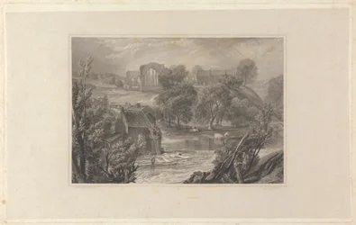Egglestone Abbey, nära Barnard Castle
