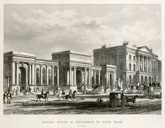 Apsley House, Hyde Park Corner, London, 1850