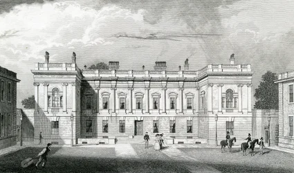 Burlington House, Royal Acadamy of Arts, Piccadilly, London, ca 1829-31