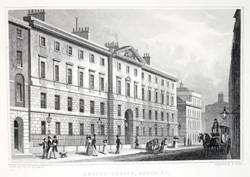 Excise Office, Broad Street, från puben "London and it