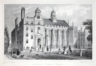 Middle Temple, från "London and it