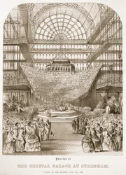 Invigning av Crystal Palace i Sydenham av drottning Victoria den 10 juni 1854