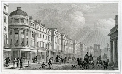 Regent Street, London, från Quadrant