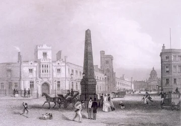 Skola för fattigblinda och Betlehems sjukhus, c.1851-55