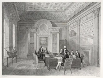 Admiralty Board Room, från puben 