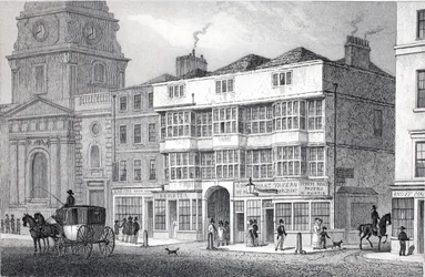 The Old White Hart Tavern, Bishopsgate Street, från puben "London and it