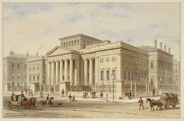 The Royal Manchester Institution, ca 1836 (akvarell på papper)