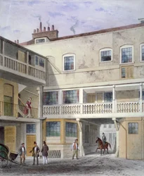 Three Kings Inn på Piccadilly, Westminster, London, 1856