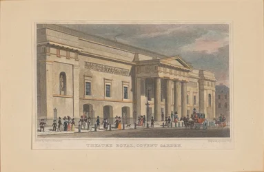 Theatre Royal Covent Garden, ca. 1830.