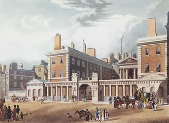 Utsikt över amiralitetet, 1818 (färggravyr)