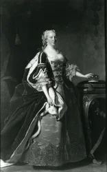 Porträtt av Lady Elizabeth Percy, grevinna av Northumberland