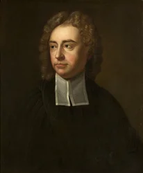 Porträtt av Richard Bentley DD, ca 1750 (olja på duk)