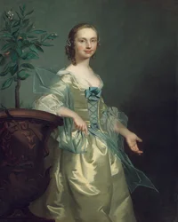 Porträtt av en dam, sägs vara Isabella Courtenay