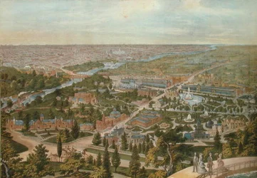 Fågelperspektiv av Centennial, Philadelphia
