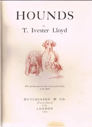 Frontispice från "Hounds"