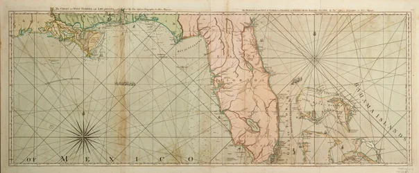 Karta över Florida