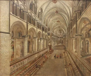 Katedralen i Canterbury, vy mot öster