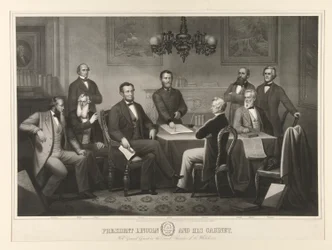 President Lincoln och hans kabinett