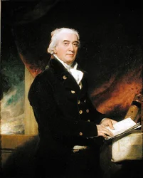 Kapten Joseph Cotton (1745-1825) (olja på duk)