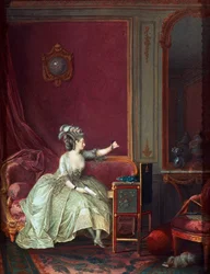 Tröst av frånvarande, målning av Sir Thomas Lawrence (1769-1830)