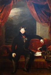 Porträtt av kung George IV